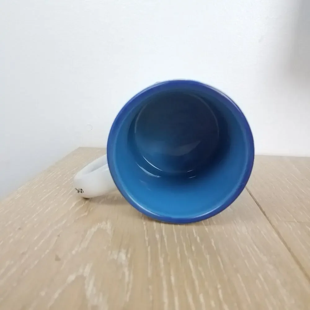 Winchester Mystery House Mug Blue White Cup